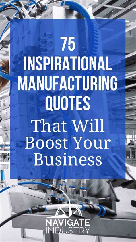 manufacturing quotes and meanings